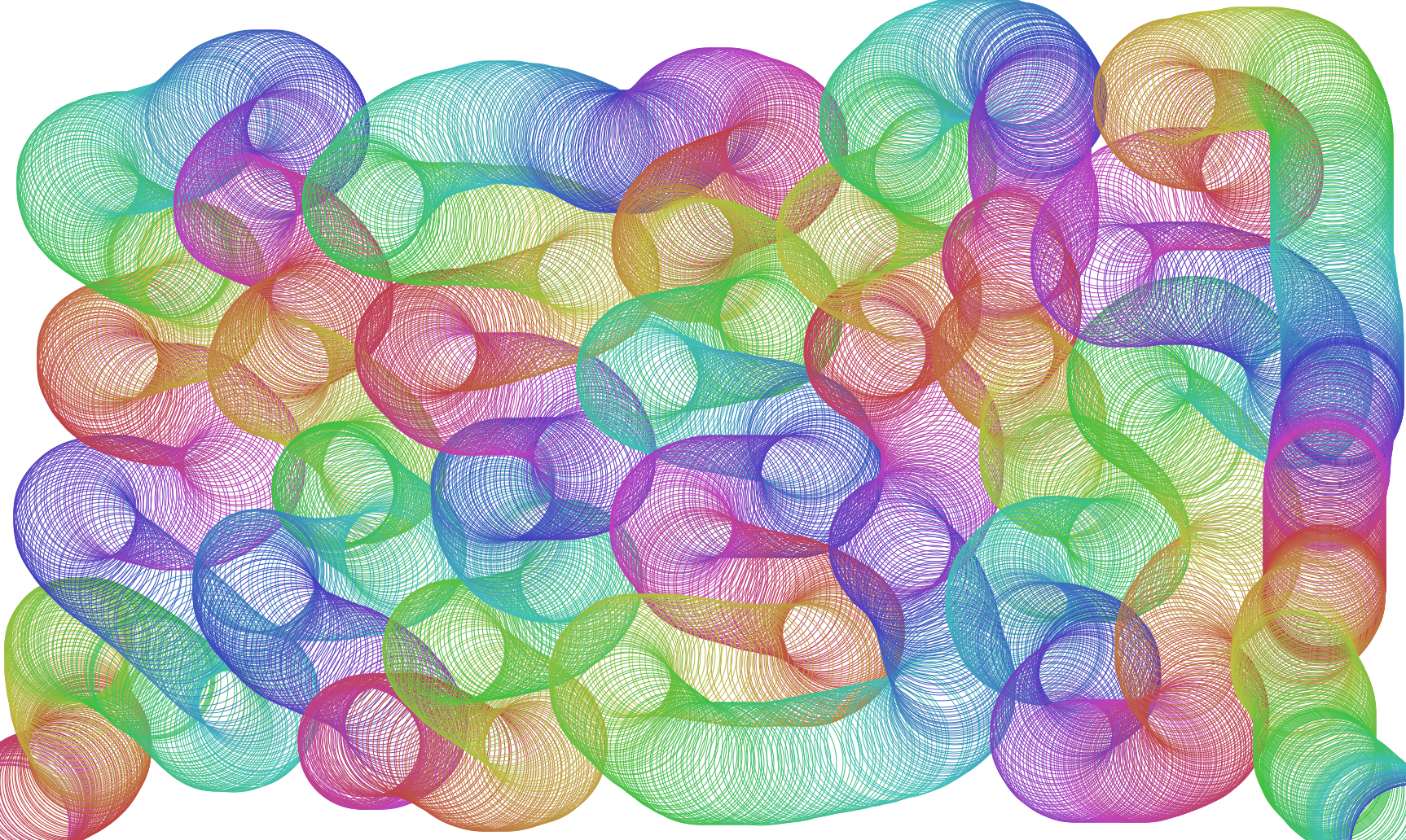Draw patterns with shapes (mouse only).